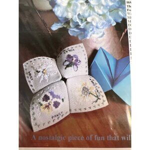 Lynne Nicoletti Fortune Teller Cross-Stitch Pattern W/Charms Customizable Design